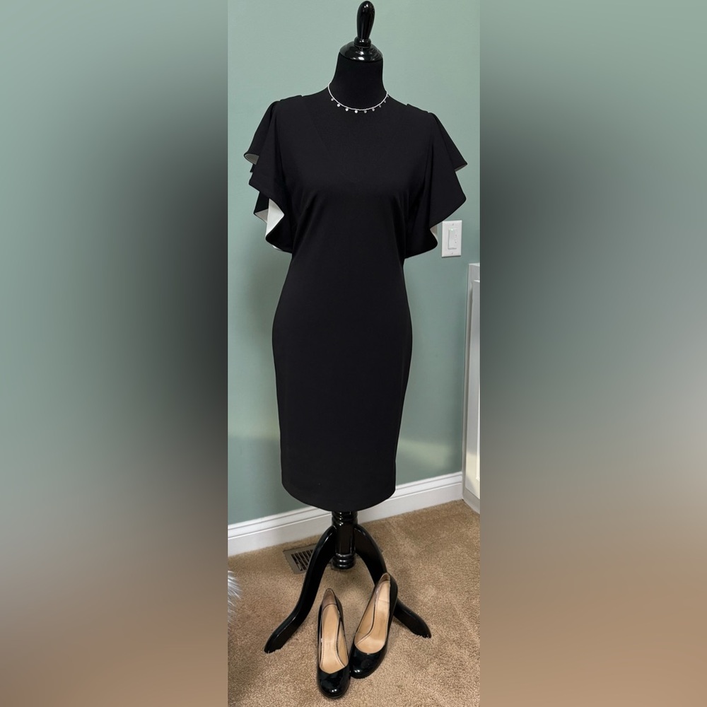 White House Black Market NWT Midi Cocktail Dress